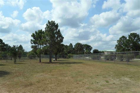 Palm bay regional dog park <cite> and volleyball courts, picnic areas, playground, bicycle/walking trails, lighted softball and baseball fields, dog park for</cite>